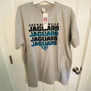 Nike Jacksonville Jaguars Shirt Mens Size 2XL Tshirt Tee Logo Stack NFL NWT